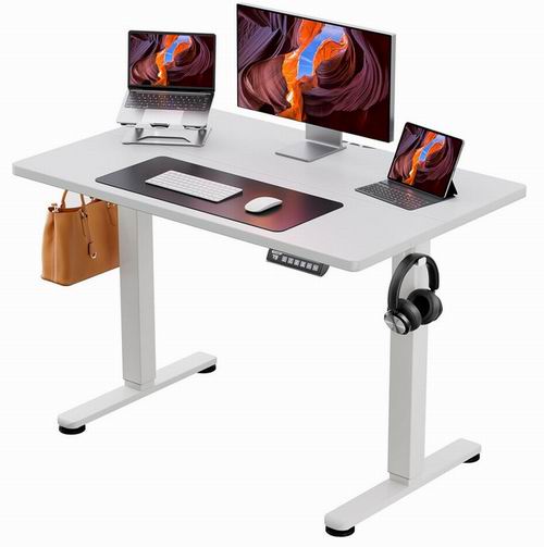  ErGear 40 x 24 英寸电动升降桌/电脑桌 134.99加元（原价 199.99加元）+包邮