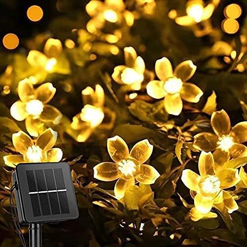  白菜价！历史新低！Lecone 50 LED 23英尺太阳能仙女灯串2件套2.5折 9.99加元清仓！