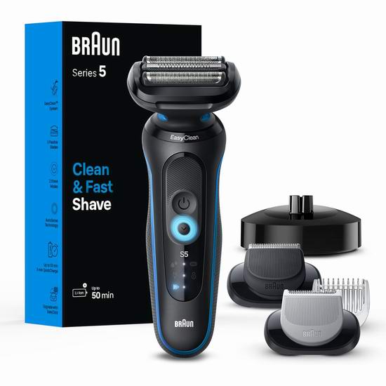  Braun 博朗5系 5150cs 男士电动剃须刀7.3折 94.99加元（原价 129.99加元）