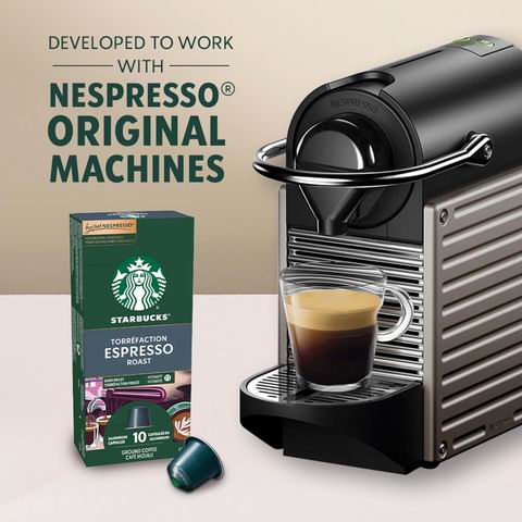  Starbucks 星巴克 Nespresso 浓缩烘焙咖啡胶囊10粒 6.62加元（原价 9.99加元）