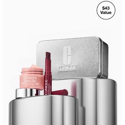 Clinique 倩碧节礼周大促，全场6-7折+满送价值253加元12件套大礼包+托特包！抢超值装、水磁场保湿、302光子镭射瓶、活力焕亮精华！