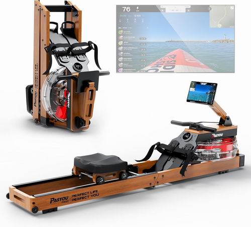  史低价！PASYOU 可折叠家用水上划船机 389.99加元（原价 489.99加元）