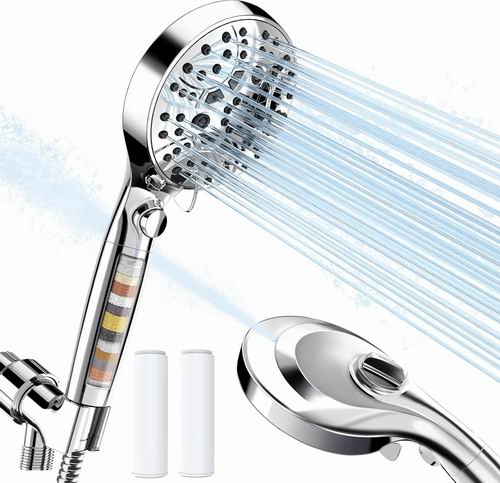  LUXEAR 16级软水过滤器 +10模式增压淋浴头 23.99加元