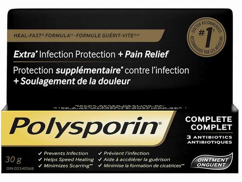  Polysporin 外用全能抗生素软膏 30克 10.08加元（原价 13.47加元）