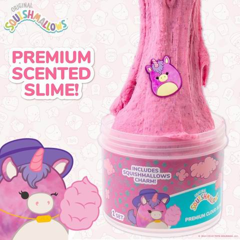  DIY 快乐手工！Squishmallows 棉花糖香味 蓬松史莱姆 8盎司 6.97加元（原价 8.67加元）！2色可选