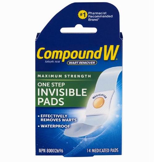  Compound W 水杨酸去疣贴14张 10.1加元（原价 13.99加元）