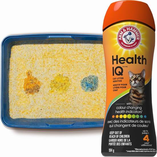  白菜价！历史新低！ARM & HAMMER Health IQ 猫咪健康监测猫砂添加剂1.9折 1.9加元！