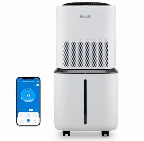  LEVOIT  22.7升超大水箱全屋蒸发式加湿器  覆盖3000平方英尺  296.99加元（原价 329.99加元）