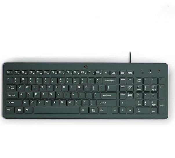  HP 150  有线键盘 13.99加元（原价 15.99加元）