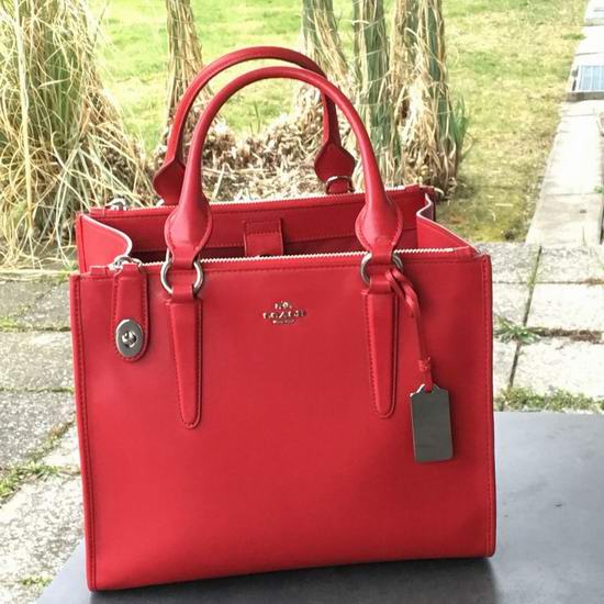  白菜价！Coach Outlet精选多款中国红系列托特包、水桶包、枕头包等全场3折+额外8折！