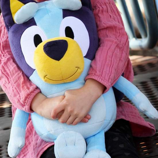  历史最低价！Bluey 18英寸大号毛绒布鲁伊玩偶5折 15加元！