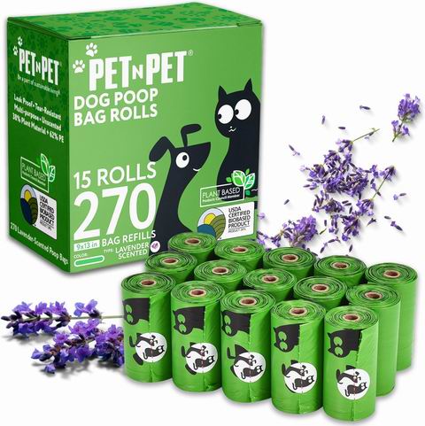  PET N PET 薰衣草香味狗便袋270个装 8.99加元（原价 16.43加元）！每个0.03加元