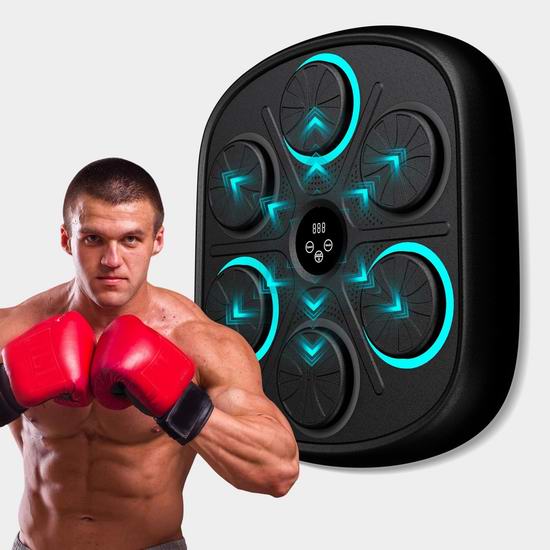  历史新低！Fitmount 壁挂式智能音乐拳击机4折 59.99加元包邮！2款可选！