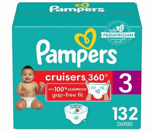  Pampers Cruisers 360°  3/4/5/6/7号 贴身拉拉式尿布 28.45加元/会员价 23.96加元（原价 39.97加元）
