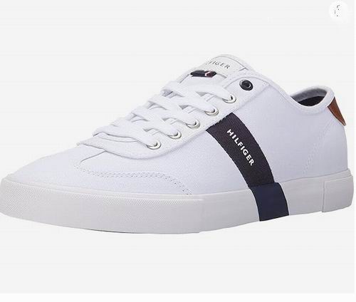  Tommy Hilfiger 男式 Pandora 小白鞋 49.9加元（原价 89.96加元，8码）