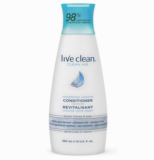  Live Clean 轻盈丰盈护发素350毫升 买3瓶12加元！每瓶4加元
