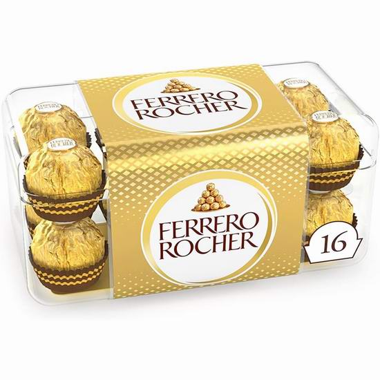  Ferrero Rocher 费列罗 钻石礼盒装巧克力（16粒）6.6折 6.92加元！