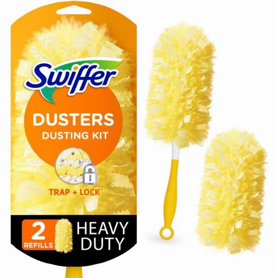  白菜升级！历史新低！Swiffer Dusters 360° 除尘掸入门套装2.8折 4.35加元！