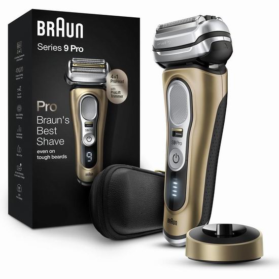  历史新低！Braun 博朗 旗舰版9系 Pro 9419s 顶级男士电动剃须刀7折 245.99加元包邮！会员专享！