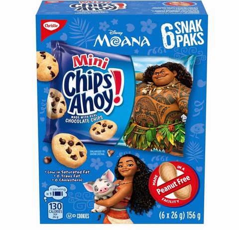 Chips Ahoy! 迷你巧克力曲奇饼干 2.83加元