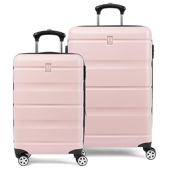 白菜价!Travelpro Runway 21+27英寸 高颜值 可扩展 抗划痕 硬壳拉杆行李箱2件套3折 140加元包邮!