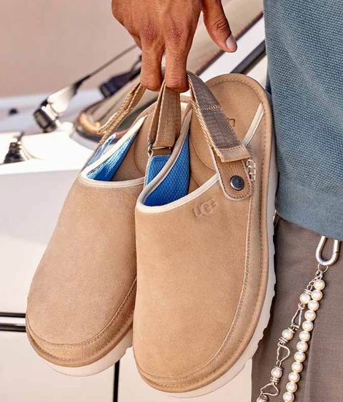 白菜价！UGG 男式 Goldencoast 木屐凉鞋 77.9加元（原价 165加元，8码）