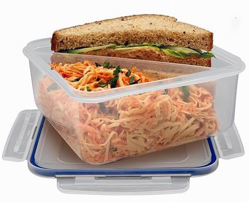  Starfrit 可拆卸分隔防漏塑料午餐盒 7.4加元（原价 9.99加元）