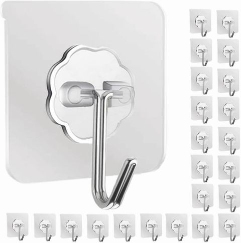  史低价！DDMY 重型免钉粘钩24个  9.98加元（原价 15.99加元）