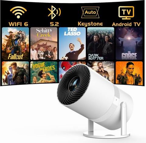  Eokeiy 4K 1080P高清 智能投影仪 99.99加元（原价 129.99加元）