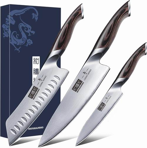  HOSHANHO 专业厨刀3件套 89.99加元（原价 169.99加元）