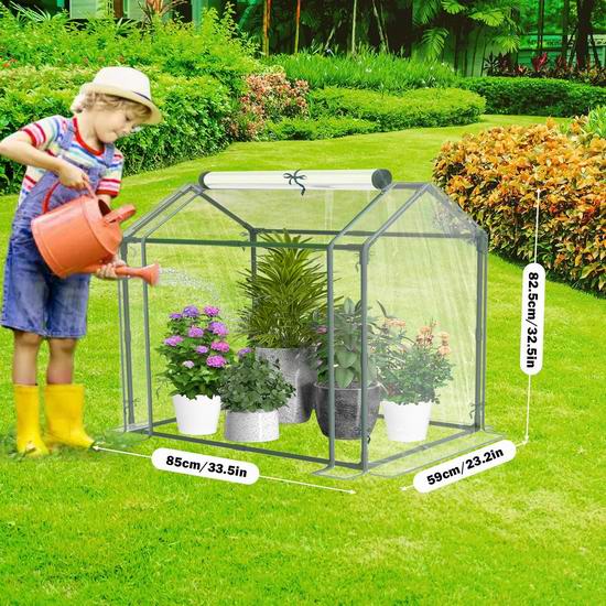  折扣升级！历史新低！Esbaybulbs PVC迷你便携式育苗箱/温室4.5折 17.99加元包邮！