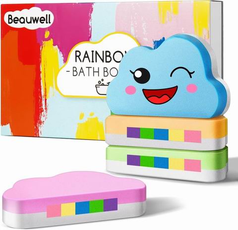  史低价！Beauwell 手工有机儿童彩虹浴球礼盒装 14.99加元（原价 25.99加元）