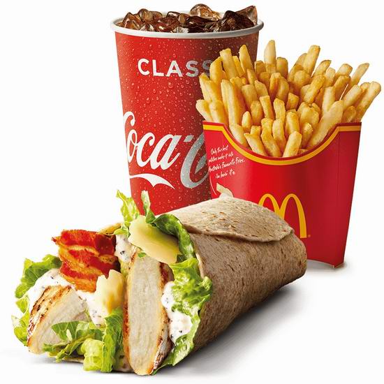  麦当劳全新McWrap卷饼开卖，炸鱼鸡肉任你选！