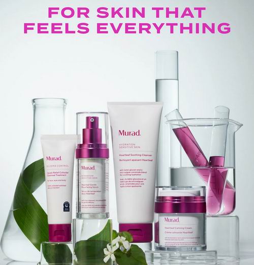 Murad 慕拉得指定款6折起+满送礼品套装！入水润敏感肌积雪草系列及夜间修复霜