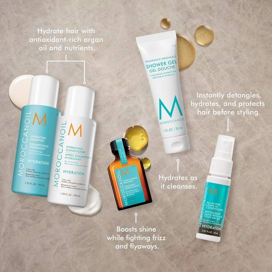 Moroccanoil 摩洛哥发油 洗护发迷你超值装5件套4.6折 12加元！