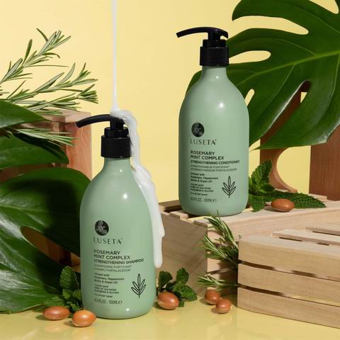  专为稀疏发质设计！Luseta 迷迭香洗发护发2×500毫升 39.99加元（原价 45.99加元）