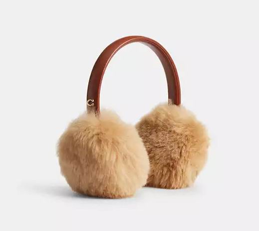 Coach 奥莱 触感疗愈 造型可爱 羊毛耳罩  70加元（原价 175加元 ）！2色可选