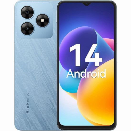  历史新低！Blackview Wave 8C 6.56英寸智能手机（6GB+64GB）3.9折 109.99加元包邮！