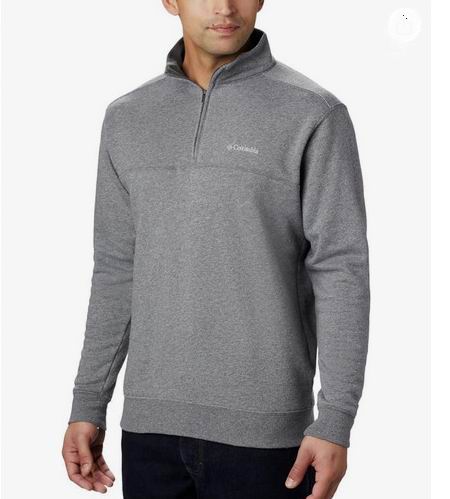  Columbia 男式 Hart Mountain II 1/2拉链套头衫 38.7加元（原价 74.99加元）