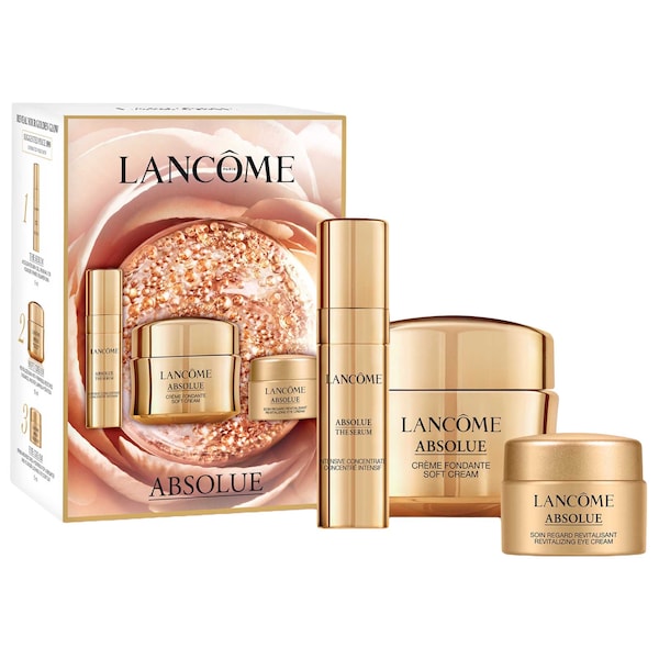 Lancôme 兰蔻 Absolue 菁纯面霜+眼霜+精华超值装3.9折 71.25加元包邮（价值183加元）