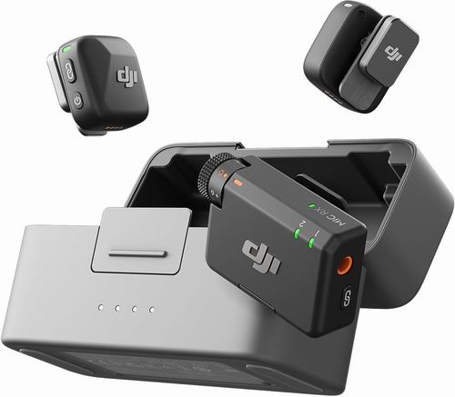  DJI Mic 迷你（2 个发射端 + 1 个接收端 + 充电盒）无线收音系统 239.93加元