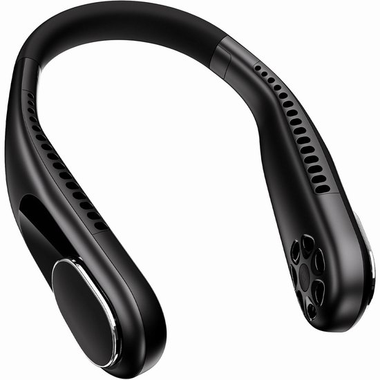  白菜价！历史新低！GooxRoox 可充电 无叶颈挂式风扇2.6折 12.99加元！2色可选！