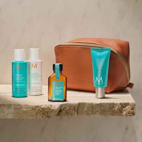 Moroccanoil 摩洛哥发油 洗发护发4件套旅行装 64.68加元（原价 74加元）