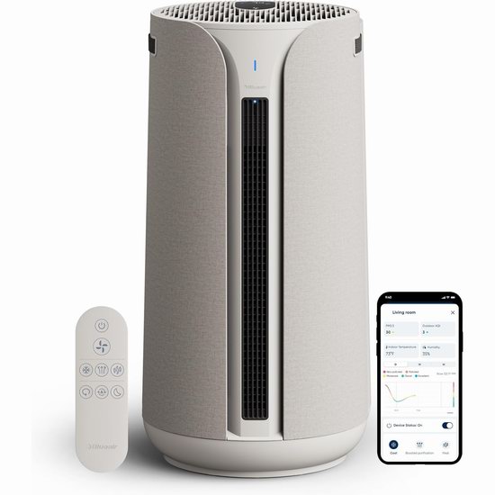 白菜价！历史新低！BLUEAIR ComfortPure T20i 制冷+加热 三合一 大空间智能空气净化器3.7折 301.2加元包邮！