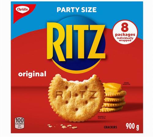  Ritz 原味饼干900克 9.47加元（原价 11.49加元 ）