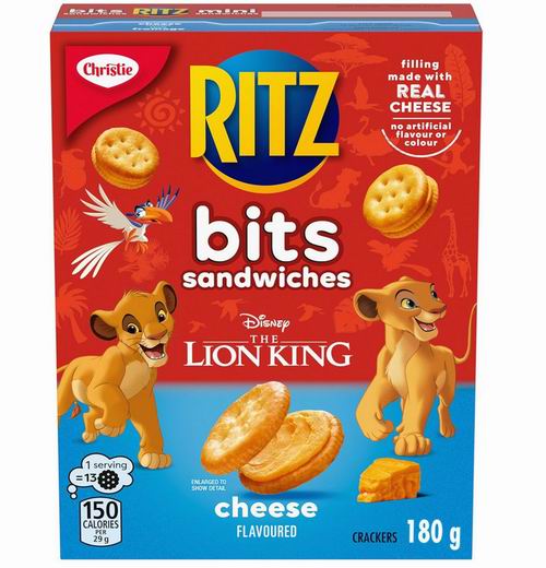  Ritz Bits 花生黄油夹心饼干 2.46加元