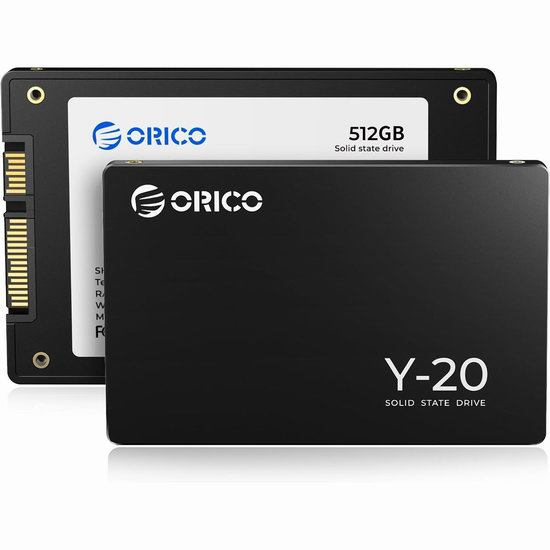 历史新低！ORICO Y20 NAND 512GB SSD固态硬盘6.5折 34.44加元包邮！