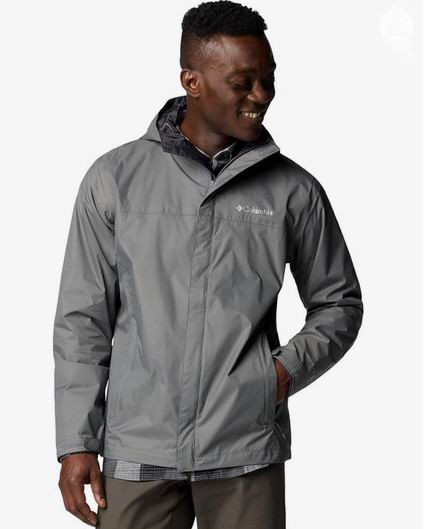 Columbia 男式 Watertight II 防水雨衣夹克 59.98加元（原价 119.99加元，M码）