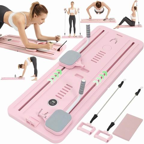  史低价！Eolzzi 升级版家用便携式普拉提塑身机 69.99加元（原价 139.99加元）！3色可选