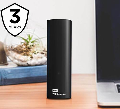  史低价！Western Digital 14TB Elements 台式机外置硬盘 279.99加元（原价 424.99加元）